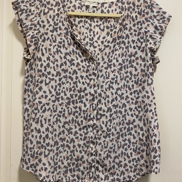Joie Silk Button Down Blouse - Picture 1 of 4